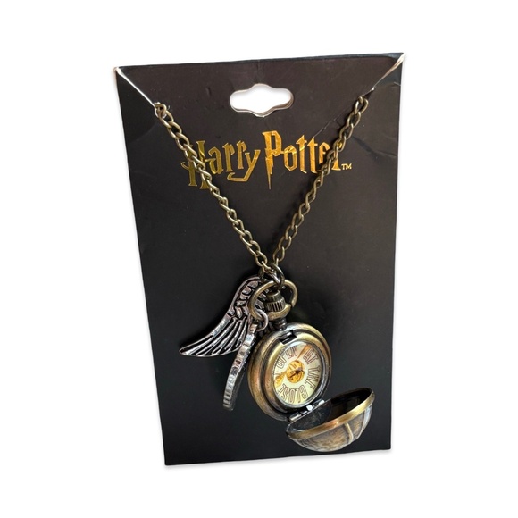 Other - Harry Potter Golden Snitch Pendant Charm Necklace